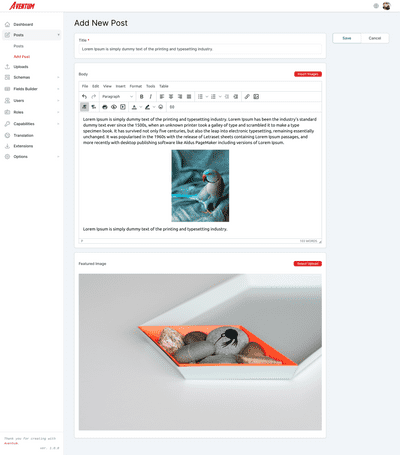 That is it! if you now click on the Posts on the left sidebar you will ...