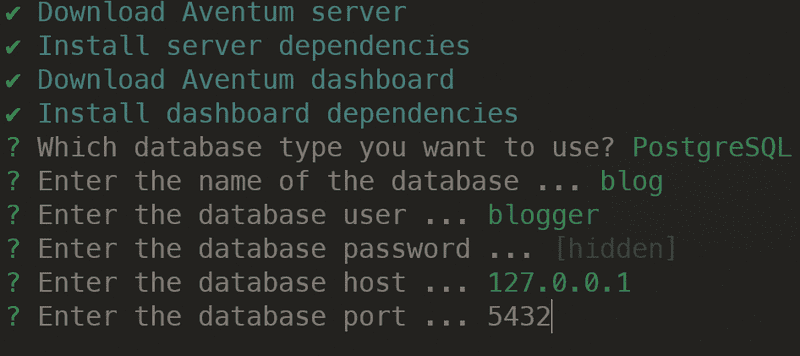 Enter Database Port
